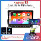 9" Stereo Radio GPS Head Unit for Chevy Camaro (2008-2015) OBD RDS Wireless Carplay