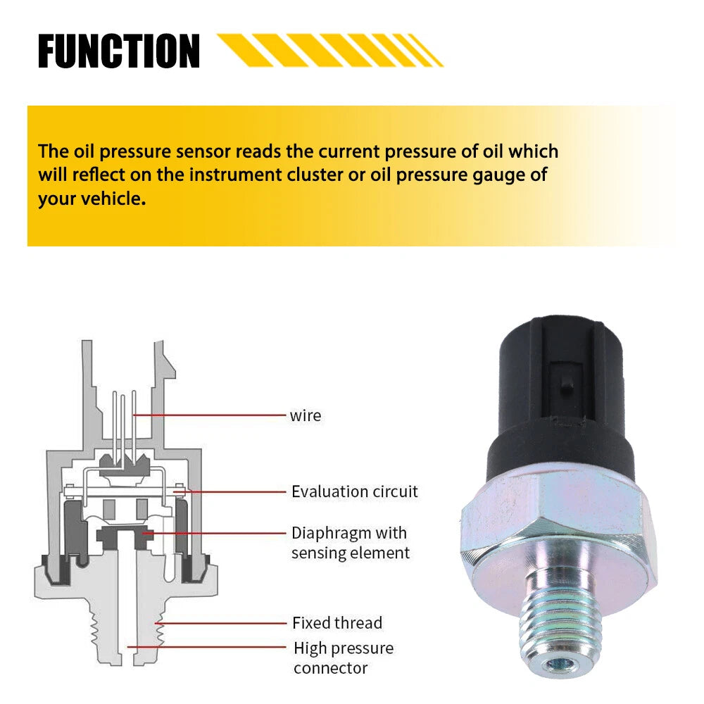 Oil Pressure Switch Sensor for Honda CR-V Accord Civic (2000–2006)