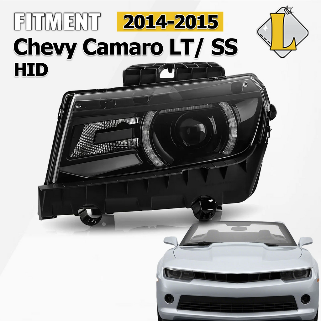 HID/Xenon Headlight w/LED DRL for Chevy Camaro (2014–2015)