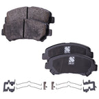 Brake Disc and Pad Kit for Nissan Maxima (2009–2018) Front 12.6 Inches
