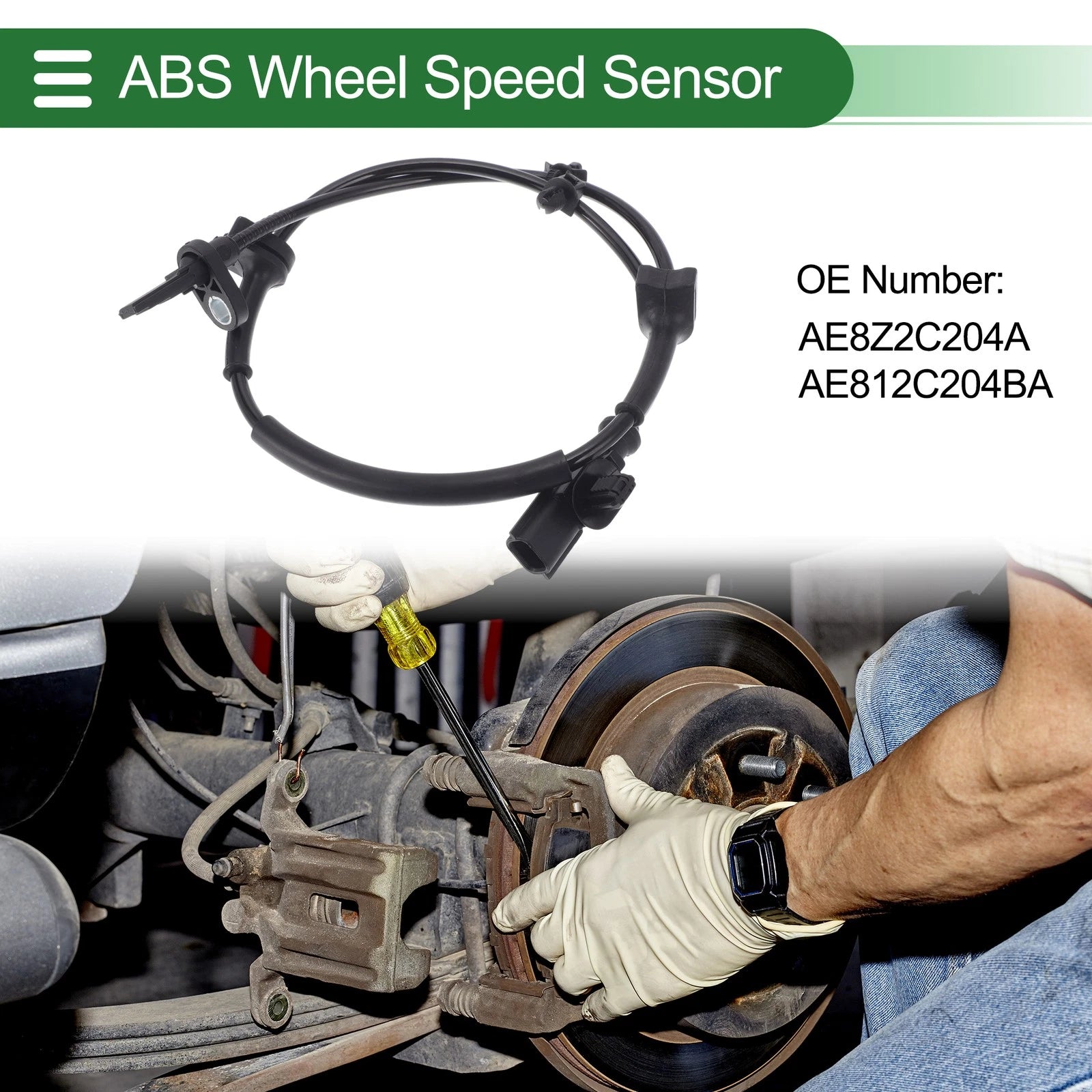 ABS Wheel Speed Sensor No.AE8Z2C204A for Ford Fiesta (2011)