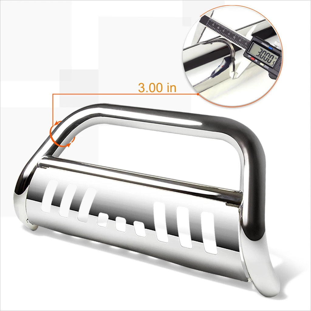 3" Chrome Bull Bar Bumper Grille Guard for Dodge Ram 1500-3500 (2002–2009)
