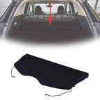 Rear Trunk Cargo Cover for Nissan Leaf (2013–2017) Black Protector