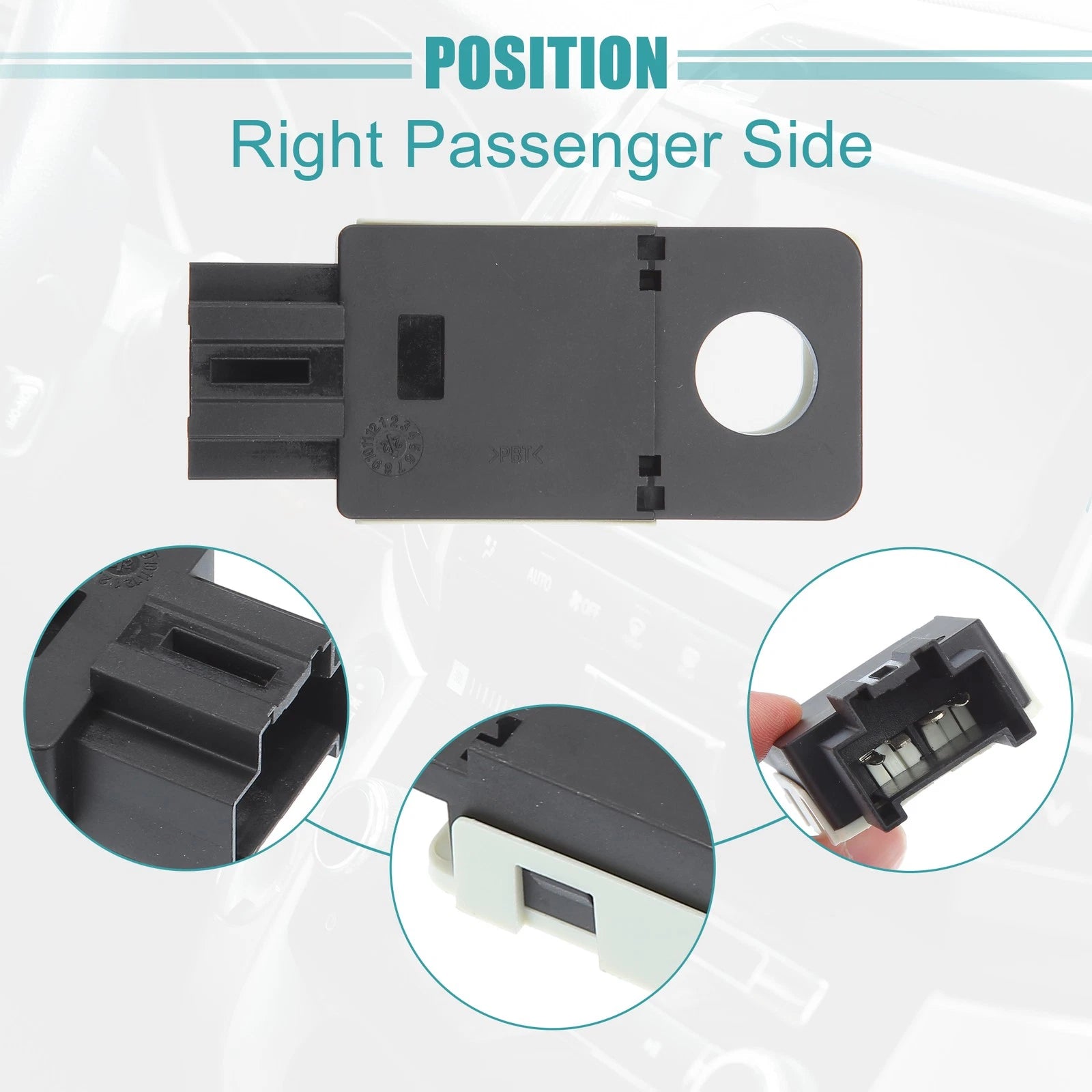 Brake Light Switch for GMC Sierra, Chevy Silverado 1500 (2010–2011) 25981009