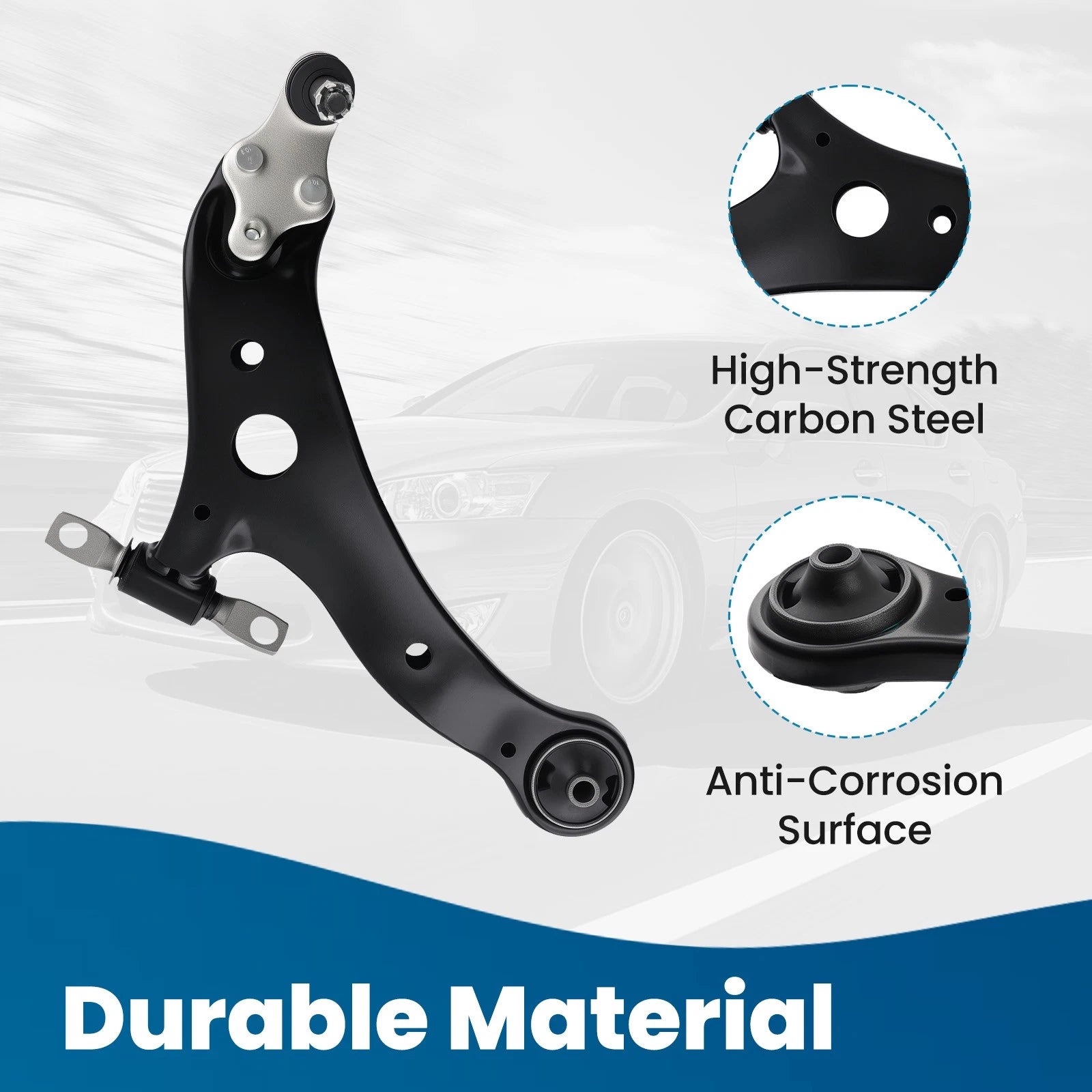 Front Lower RH Control Arm for Toyota Camry ES350 Avalon (2005–2019)