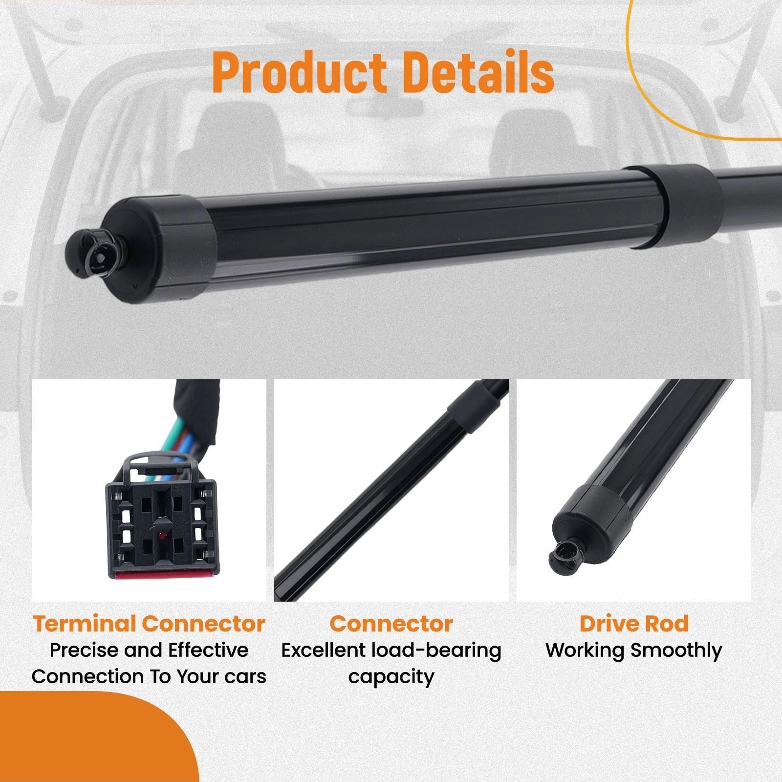 Rear Power Liftgate Strut for Porsche Cayenne (2011–2015) 95851285101