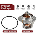Thermostat O-Ring 19300-ML7-003 for Honda CBR600F CB-1 CB400F (1987–1990)