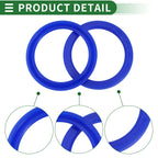 Set of 5 Oil Seal Rotary Shaft Seal 50x63x6mm High Pressure for Various Models