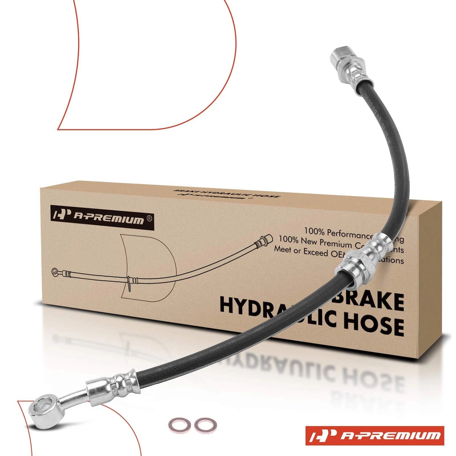 Front Right Brake Hydraulic Hose for Suzuki Forenza (2004–2008)
