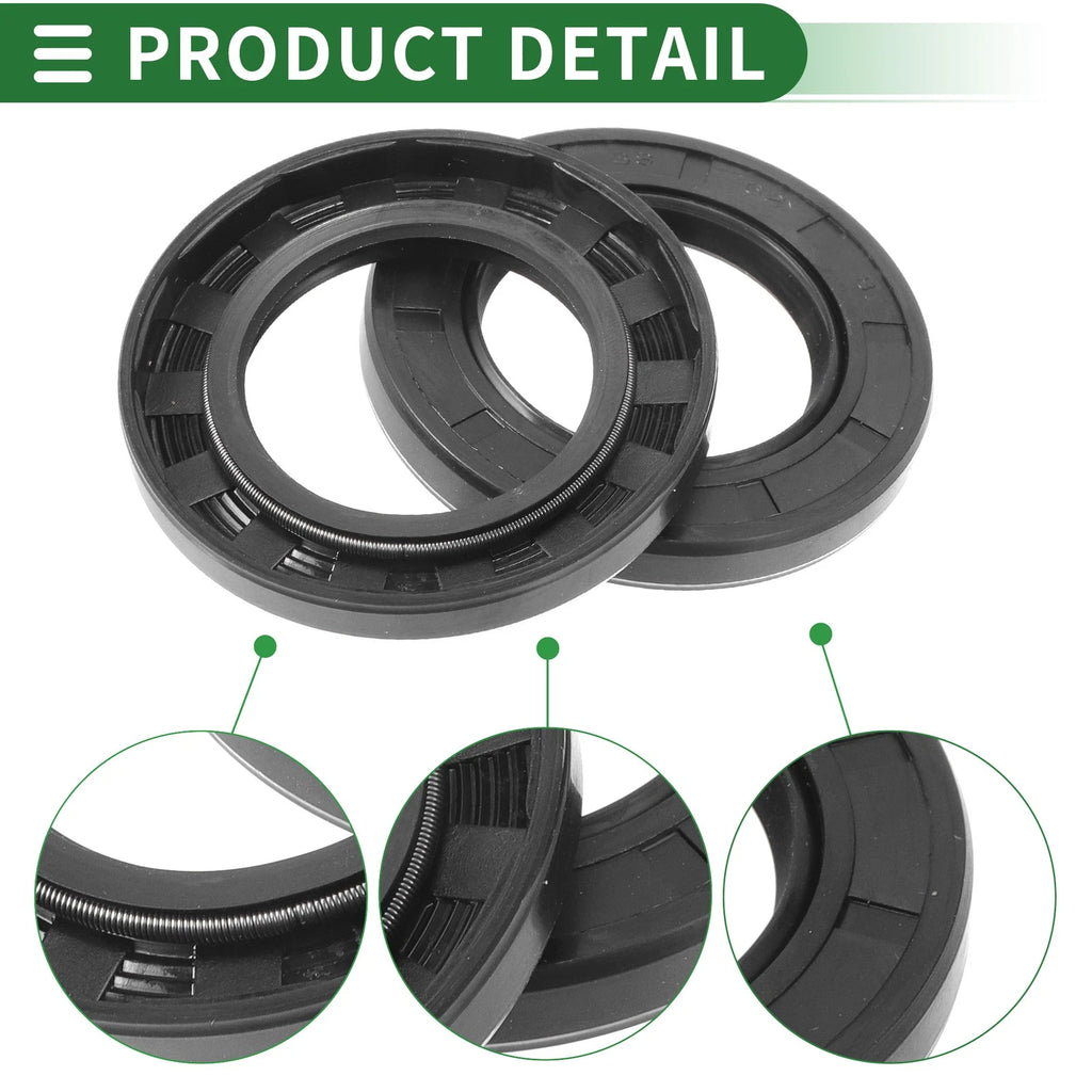 Set of 5 Oil Seal Rotary Shaft Seal NBR Rubber 38x62x8mm