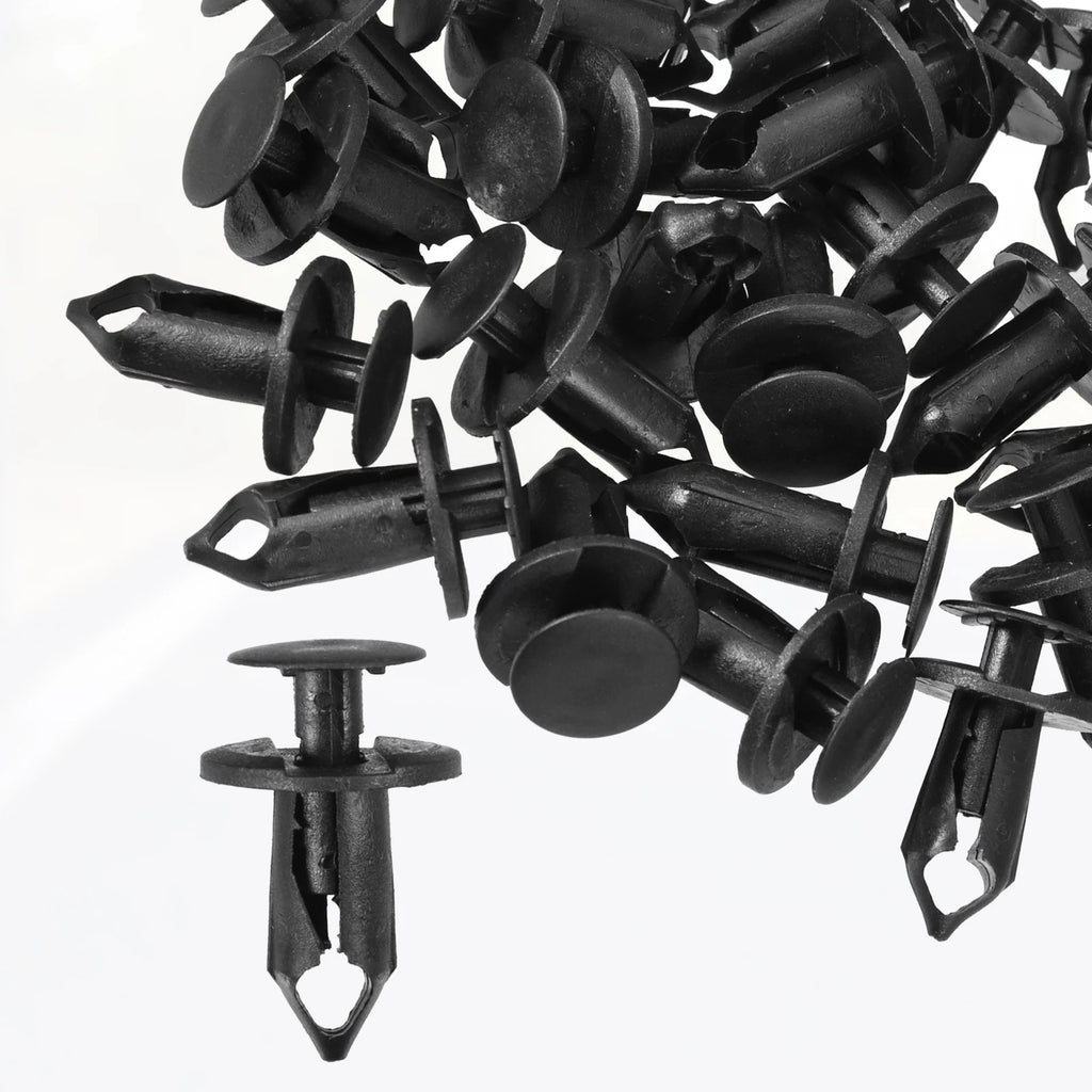 25 Pcs Push Type Rivet Retainer Fastener for Dodge Honda 