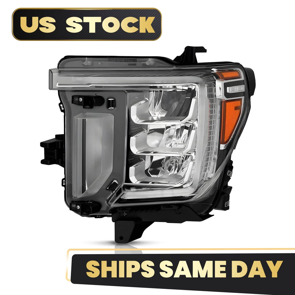 Left Driver LED Headlight Assembly for GMC Sierra 2500HD (2020–2023)