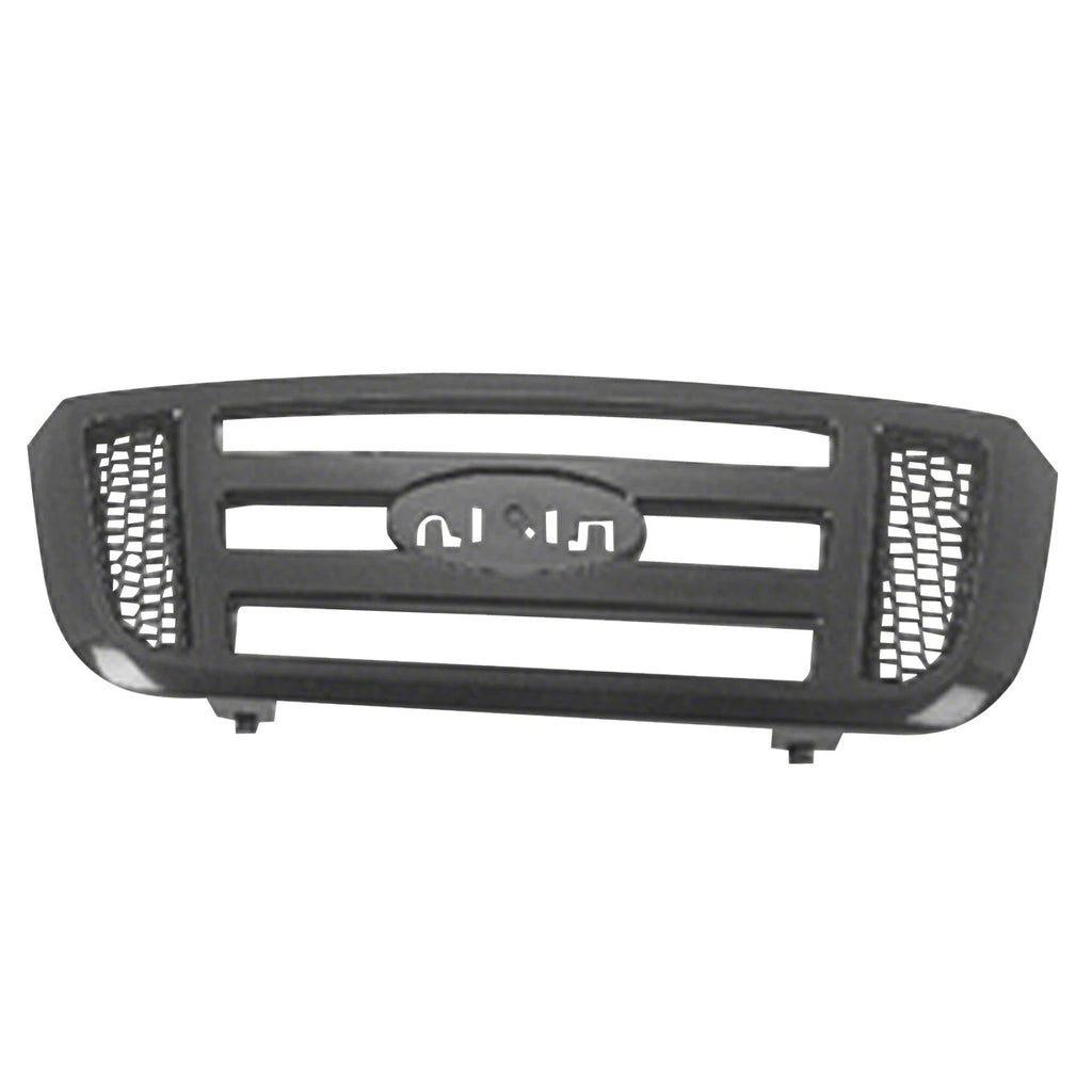 Replacement Ready to Paint Plastic Front Grille for Toyota Hilux (2005–2015)
