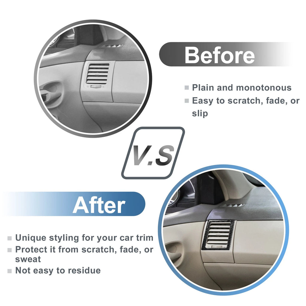Air Condition Outlet Vent Trim Cover Frame for Toyota Corolla (2014–2018) 1 Pair