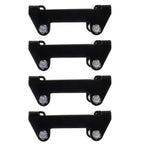 Set of 4 Fairlead Guide Steel Cable Bolt Pattern for Winch (3000lbs–4000lbs)