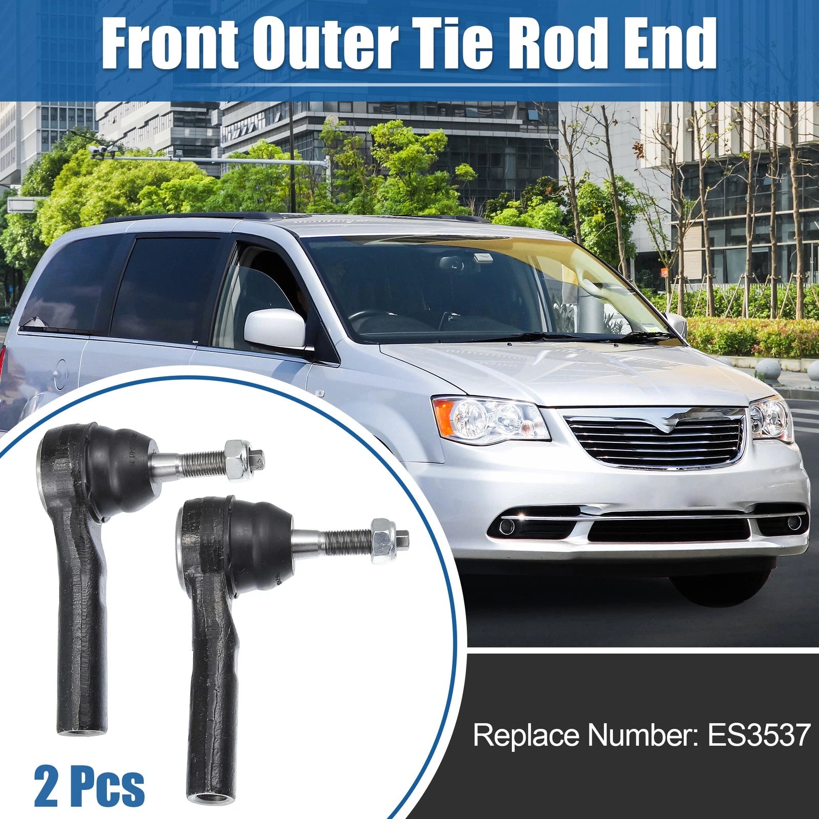Front Outer Tie Rod End for Dodge Caravan (2001–2004)