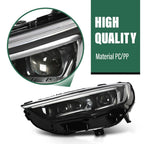 Full LED Headlights Pair for Buick Regal Sportback TourX (2018–2020)