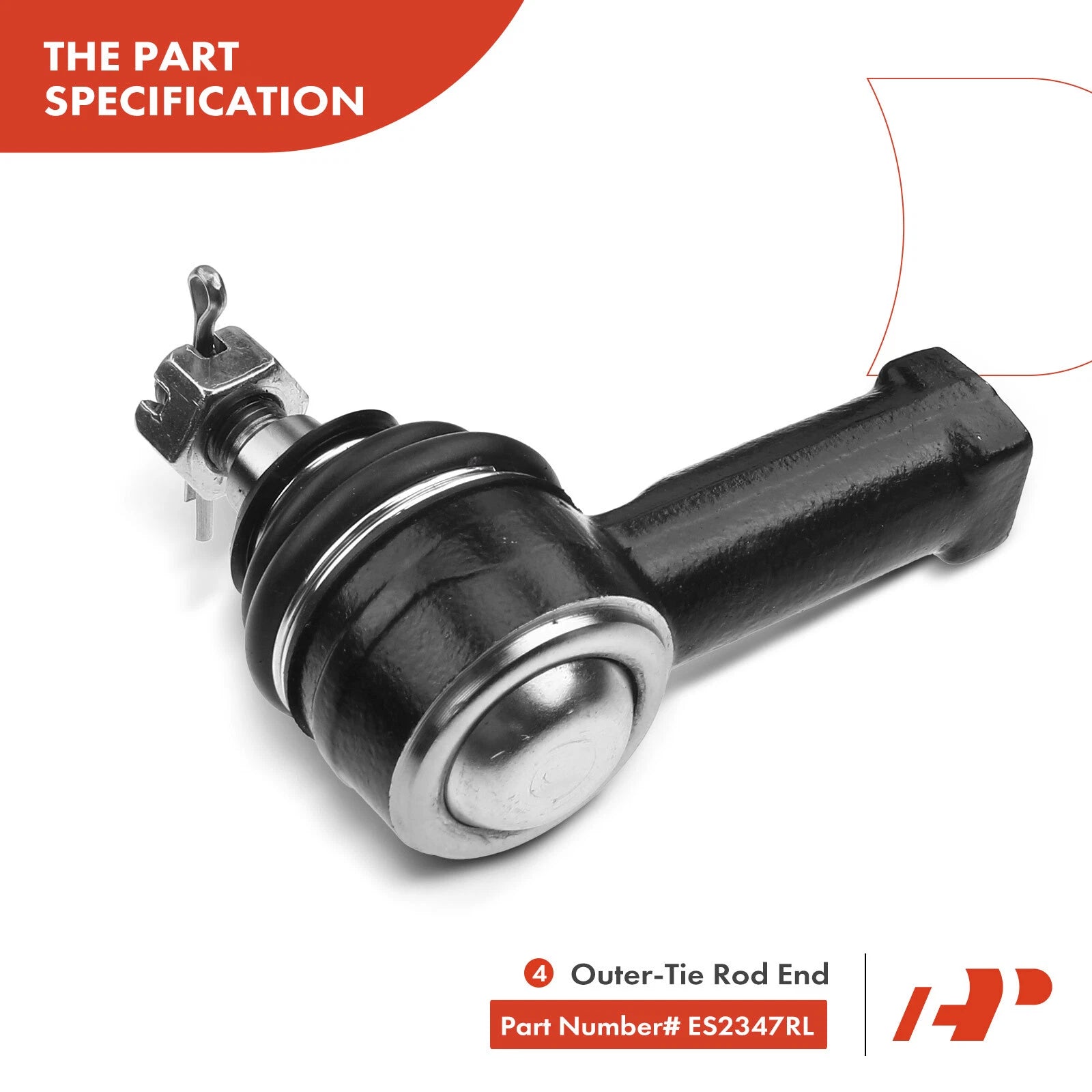 6X Front Control Arm Tie Rod End for Dodge Avenger Chrysler Sebring (2008-2014)