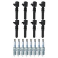 Set of 8 Ignition Coils & NGK Laser Platinum Spark Plugs for Corvette (C4 1984–1996)