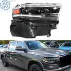 Full LED Projector Headlight Right Side for Ram 1500 (2019–2024)