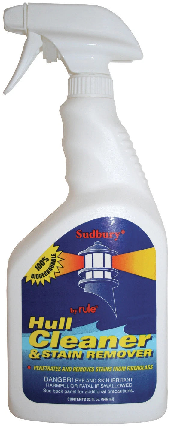 Sudbury Hull Stain Remover 946ml for Marine Fibreglass & Aluminum (RWB1410)