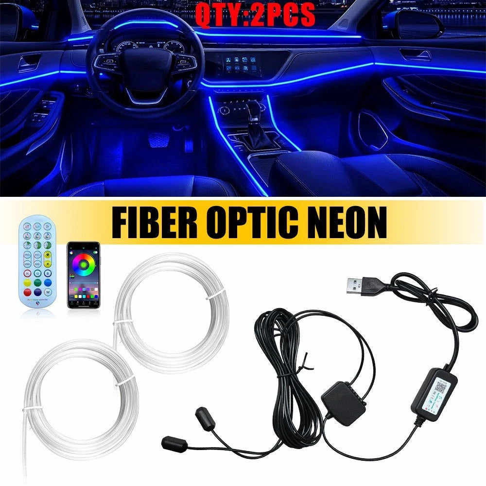 RGB Fiber Optic Interior Light for Toyota Camry (2020–2023) APP Remote Control