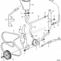 Power Steering Pump for Volvo Penta 4.3 5.0 5.7 8.1 V6 V8 (3887373)