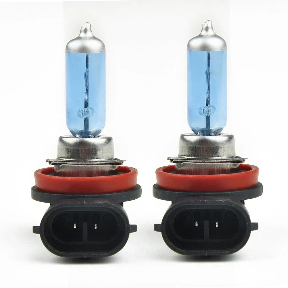H11 1 Pair 55W 12V Headlight Halogen Bulbs Luminous Fog Lamp for Car