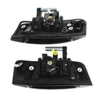 Set of 2 Black Door Handles for Nissan 350Z (2003–2009)