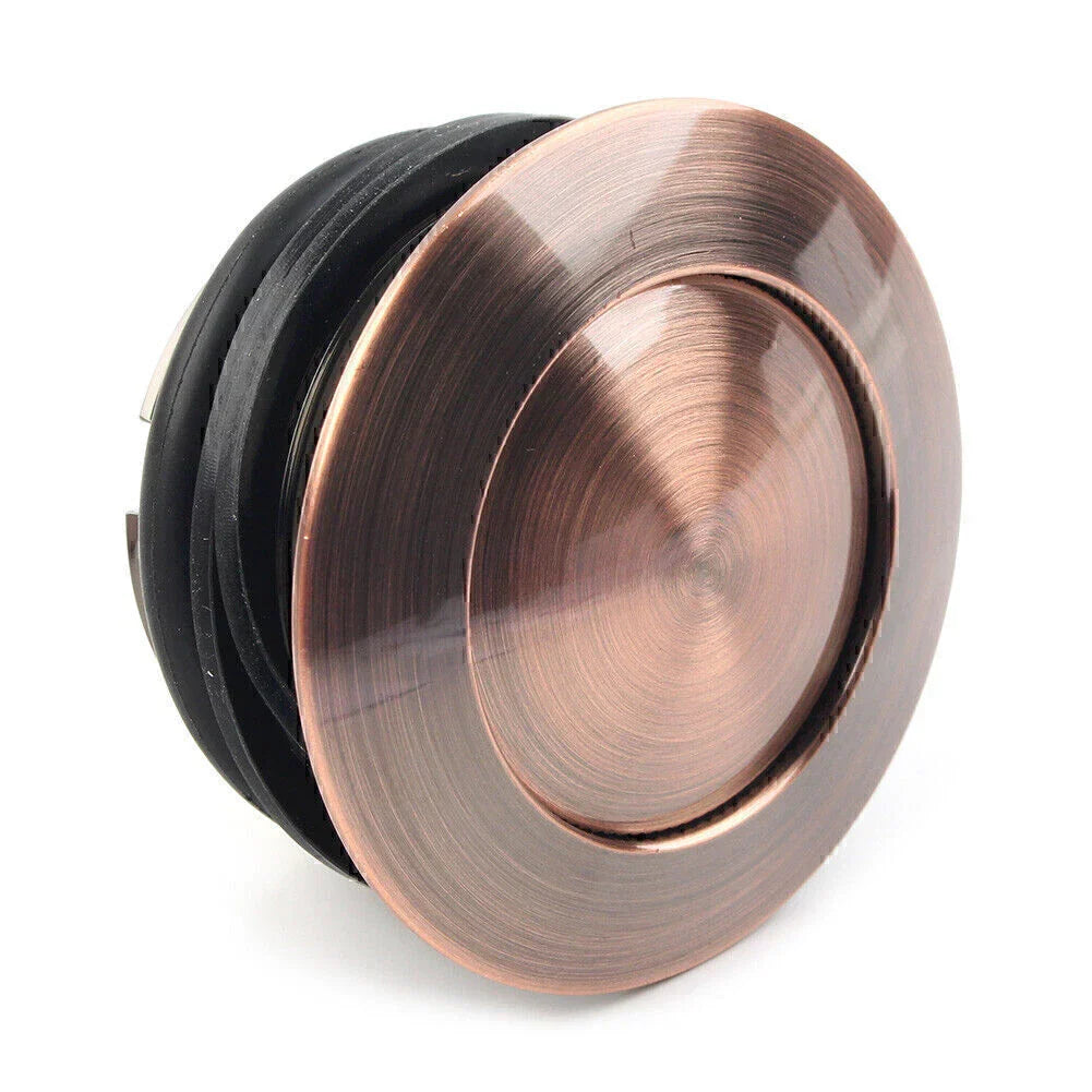 Copper CNC Aluminum Flush Pop Up Vented Fuel Tank Gas Cap Cover for Harley