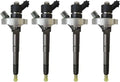 Set of 4 Electric Fuel Injectors for Nissan ZD30 Truck Engine (16600-VZ20B, 0445110877)
