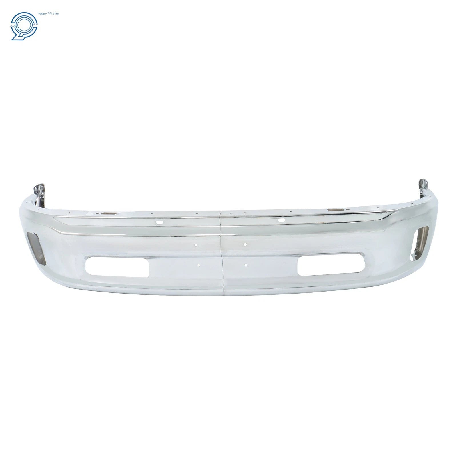 Split-Type Front Bumper Steel for RAM 1500 (2013-2024) with Fog Light Hole