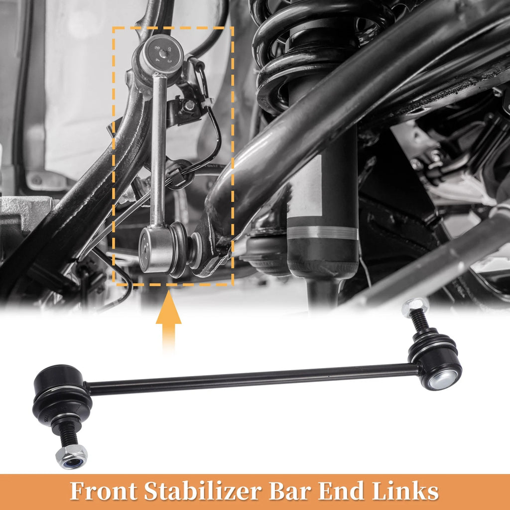 2X Front Stabilizer Sway Bar Link for Chevrolet Aveo/Aveo5 (2004–2011)
