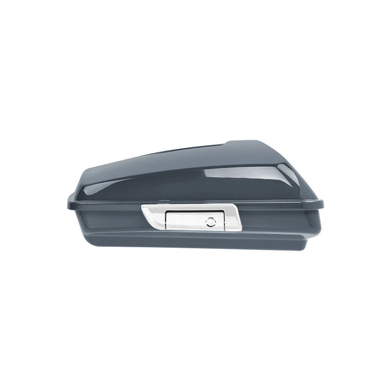Razor Trunk Backrest Mount Rack for Harley Touring (2014–2024) Gunship Gray