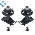 Pair of 6 × 5.5 Lug Wheels for Shipping Container (Bolt-on Spindle Kit)