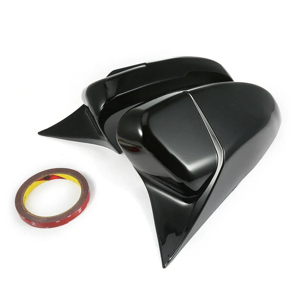Glossy Black Side Rearview Mirror Cover Cap Trim for Honda Accord (2018–2020)