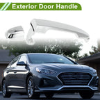 Exterior Door Handle for Hyundai Kia Rondo (2007–2012) No. 836501D010 Silver Tone