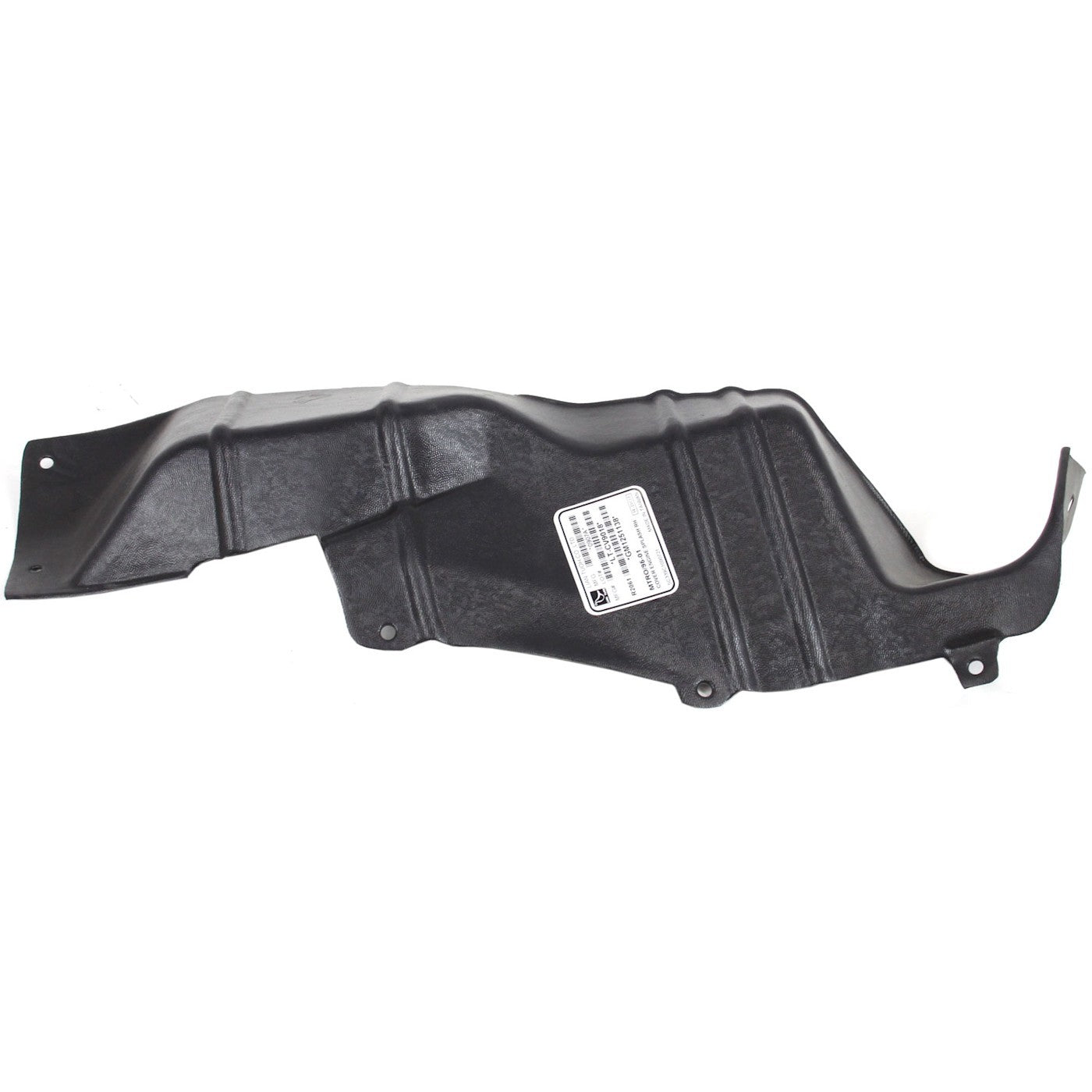 Engine Splash Shield for Chevrolet Metro (1995–2001) Front Passenger Side