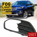 Set of 2 Fog Light Lamp Covers for Ford Escape Kuga (2017–2019)