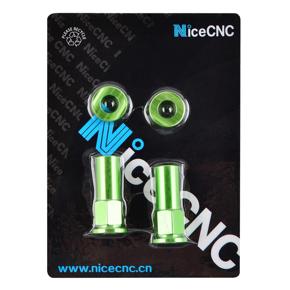 CNC Rim Lock Nuts Washers for Kawasaki KX KXF KDX KLX KFX (200–450)