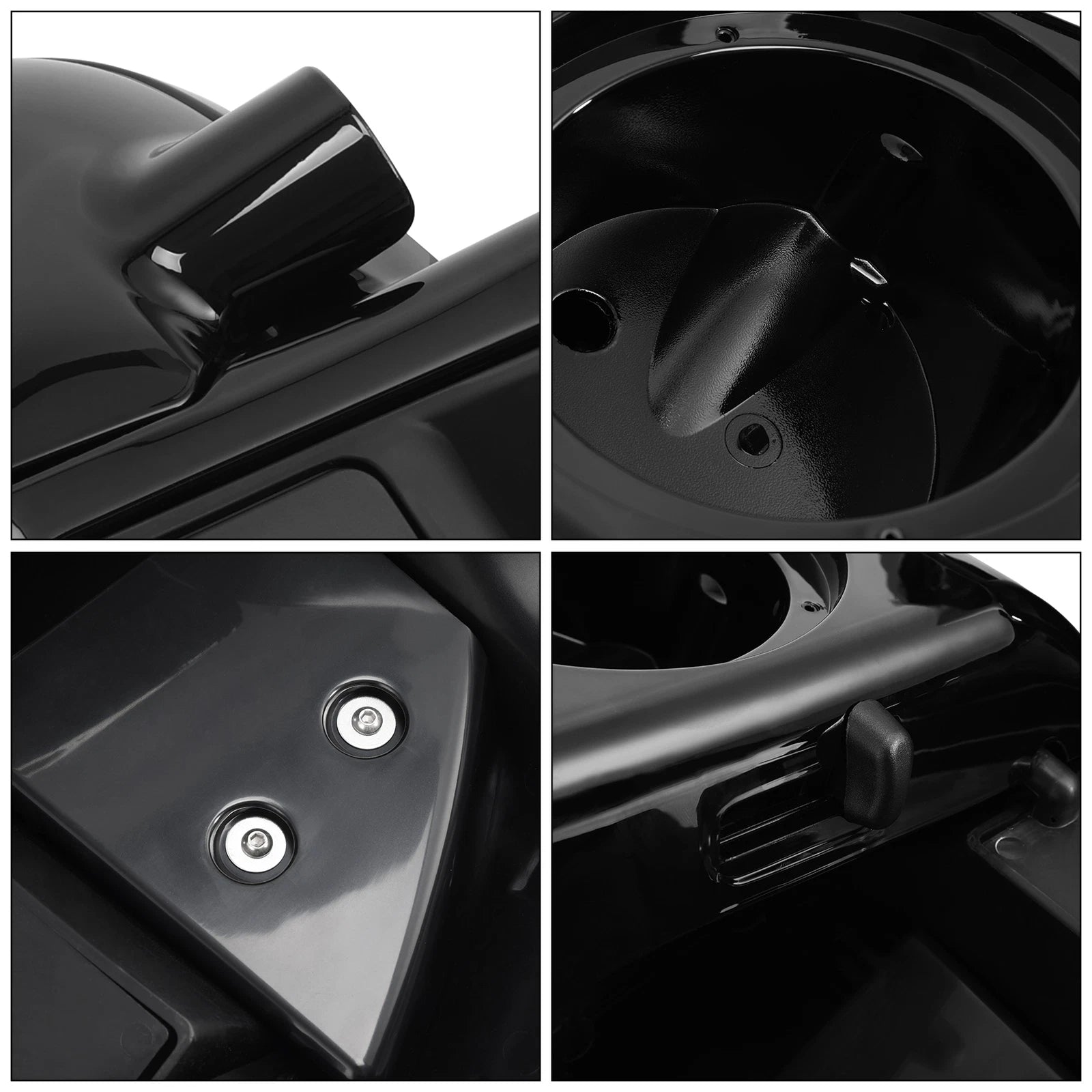 Lower Vented Fairing Speaker Box Pod for Harley Road King Glide (2014–2023)
