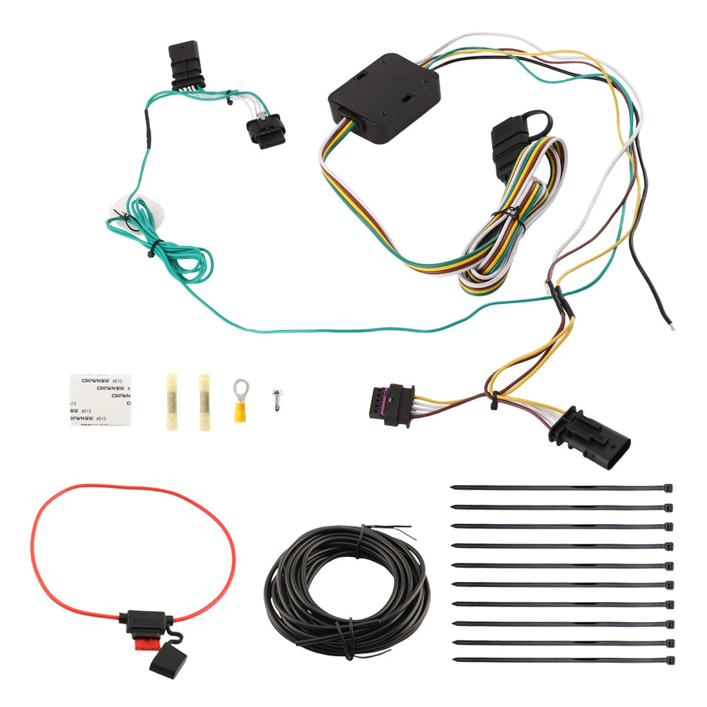 4-Way Trailer Wiring Connector Kit for Jeep Renegade (2015–2022)