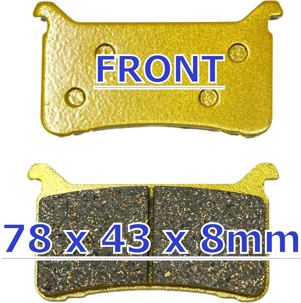 Front Rear Brake Pads for Honda Rebel 1100 CMX1100 1100T (2021–2026)