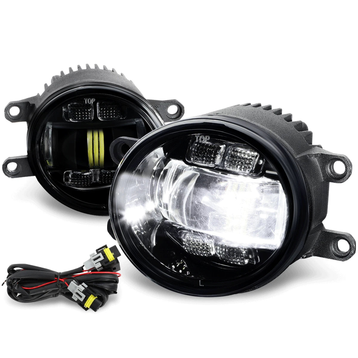 Set of 2 Projector LED Fog Lights for Camry IS250 RAV4 Corolla (2007–2014)
