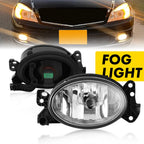 Clear Lens Bumper Fog Lights for Mercedes Benz C230 (2003–2009)