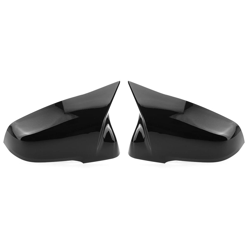Gloss Black Side Mirror Cover Cap Replacement Pair for Toyota Supra (2019–2023)