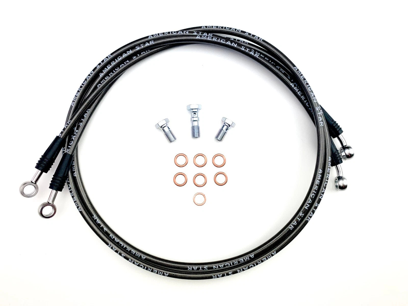 Brake Line Set for Yamaha Banshee 350 (1988–1995) DOT Approved