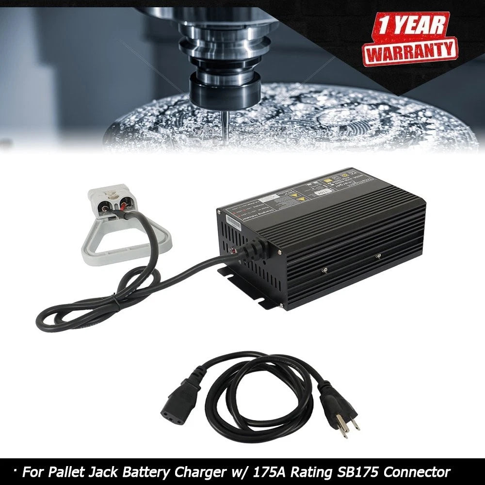 Pallet Jack Battery Charger with 175A Rating for Floor Scrubber
