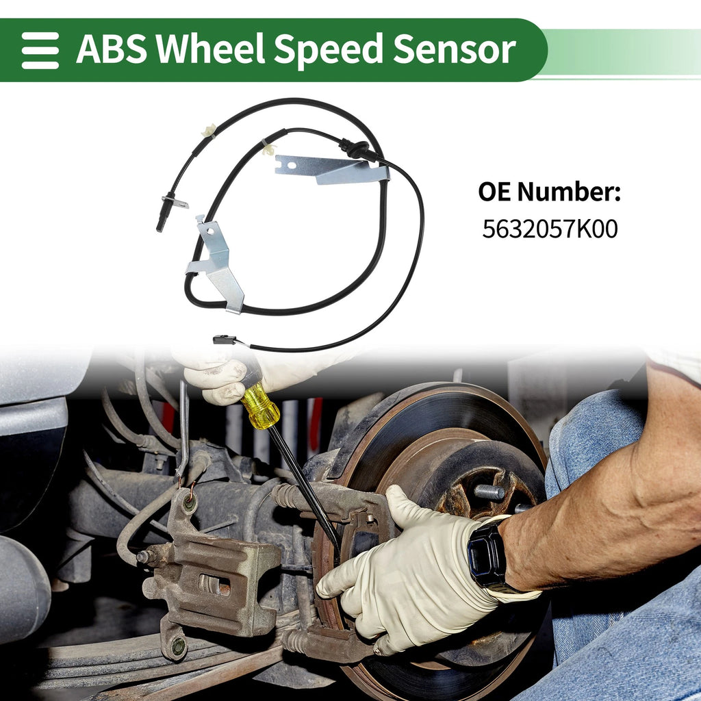 ABS Wheel Speed Sensor for Suzuki Swift Sport (2004–2010) No. 5632057K00 Rear Left