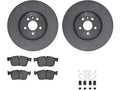 Front Brake Pad and Rotor Kit for Jaguar XE S (2017–2019) NZ743QC